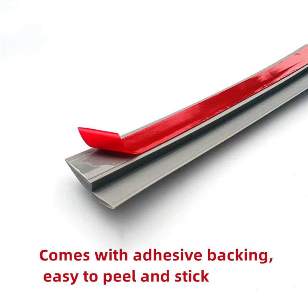 1M Self-adhesive Seam Strip Soft PVC Flooring Threshold Transition Sealing Strips Floor Threshold Anti-collision Seam Edge Trim