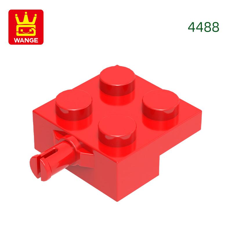 104 шт./лот 4488 Колесный Болт Строительные Блоки Основание Moc Совместимые со всеми Брендами Кирпичиков Детские Игрушки Подарочная Коробка