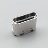 Разъем Type-C 16P, гнездо, SMD, однорядный, 4-контактный, медь без утечки, интерфейс быстрой зарядки USB Type-C 3.1