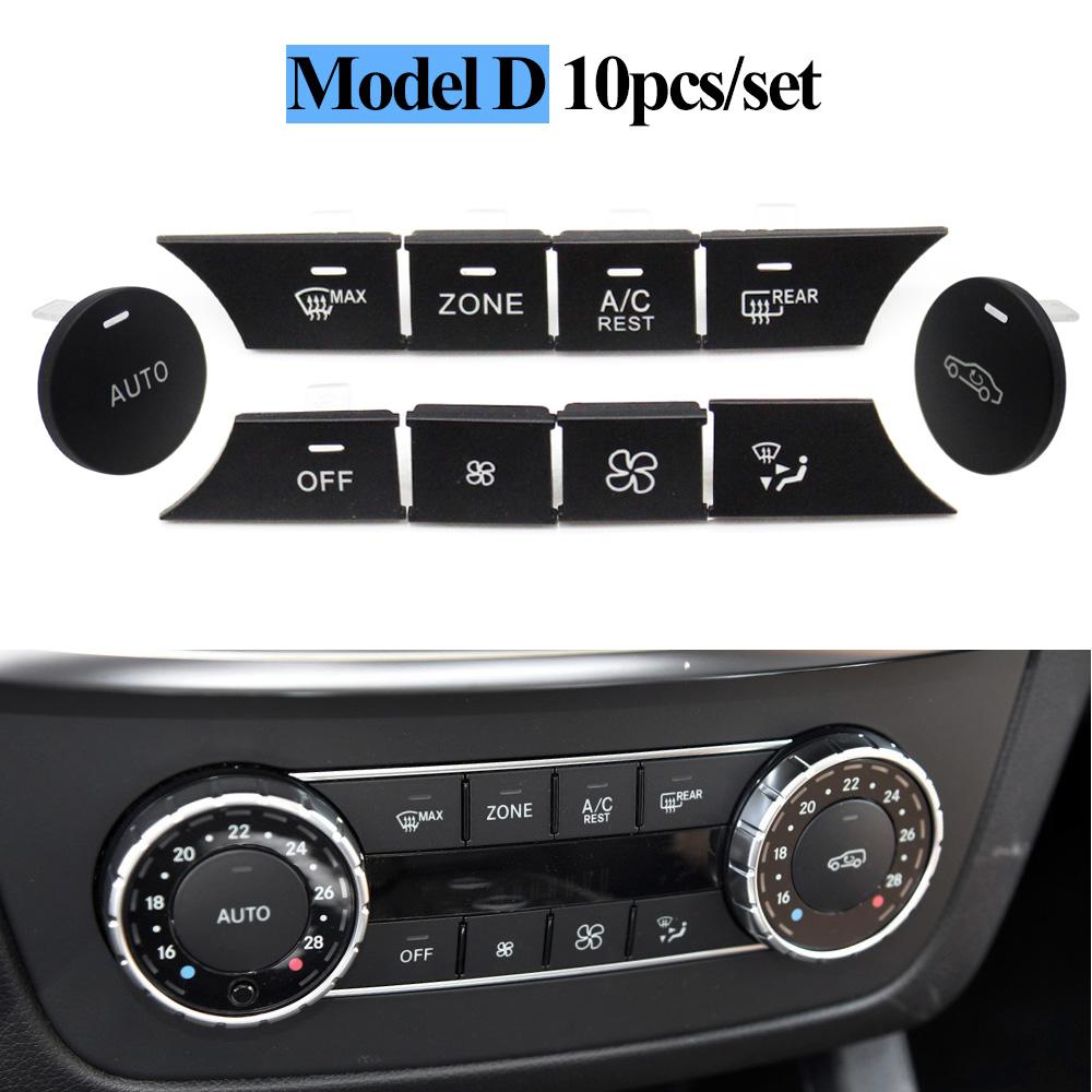Car Console Air Conditioning AC Wind Volume Heater Climate Control Button For Mercedes Benz ML GL GLE GLS W166 W292 ML350 GL350