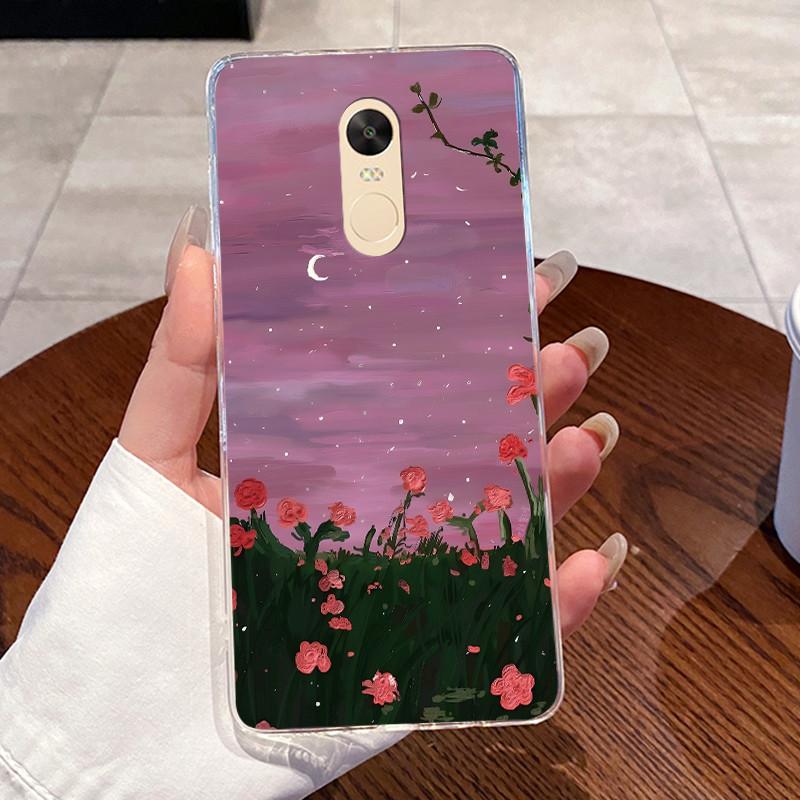 Чехол для Xiaomi Redmi Note 4 Note 4x Capa Coque Прозрачный Силиконовый Желе Мягкий ТПУ Задняя Крышка Милый Кролик Кошка Динозавр Чехол для Телефона