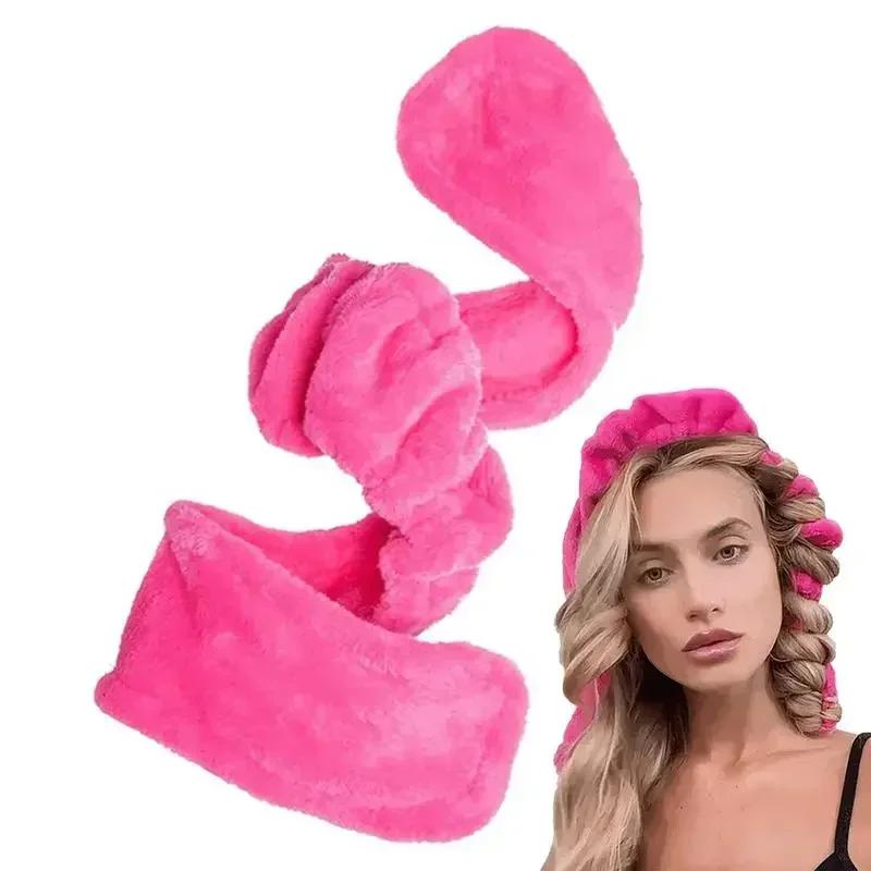 Безнагревательные кудри Спящие парикмахерские инструменты Бигуди для волос Женская повязка на голову Плойки для волос Бигуди Ремешок для завивки Изделия для завивки волос
