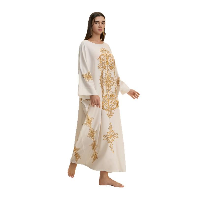 Womens Loose Stylish Printed Pajamas 4-Way Stretch Loungewear Home Sleep