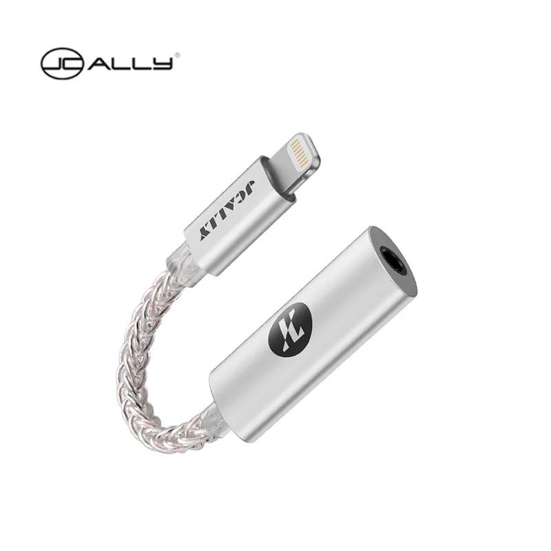 JCALLY JM7 USB Type-C/Lightning на 3,5 мм Цифровой Аудио Кабель ЦАП CX31993 Для Android/Apple Адаптер Декодер Усилитель 32 бит/384 кГцХороший продукт