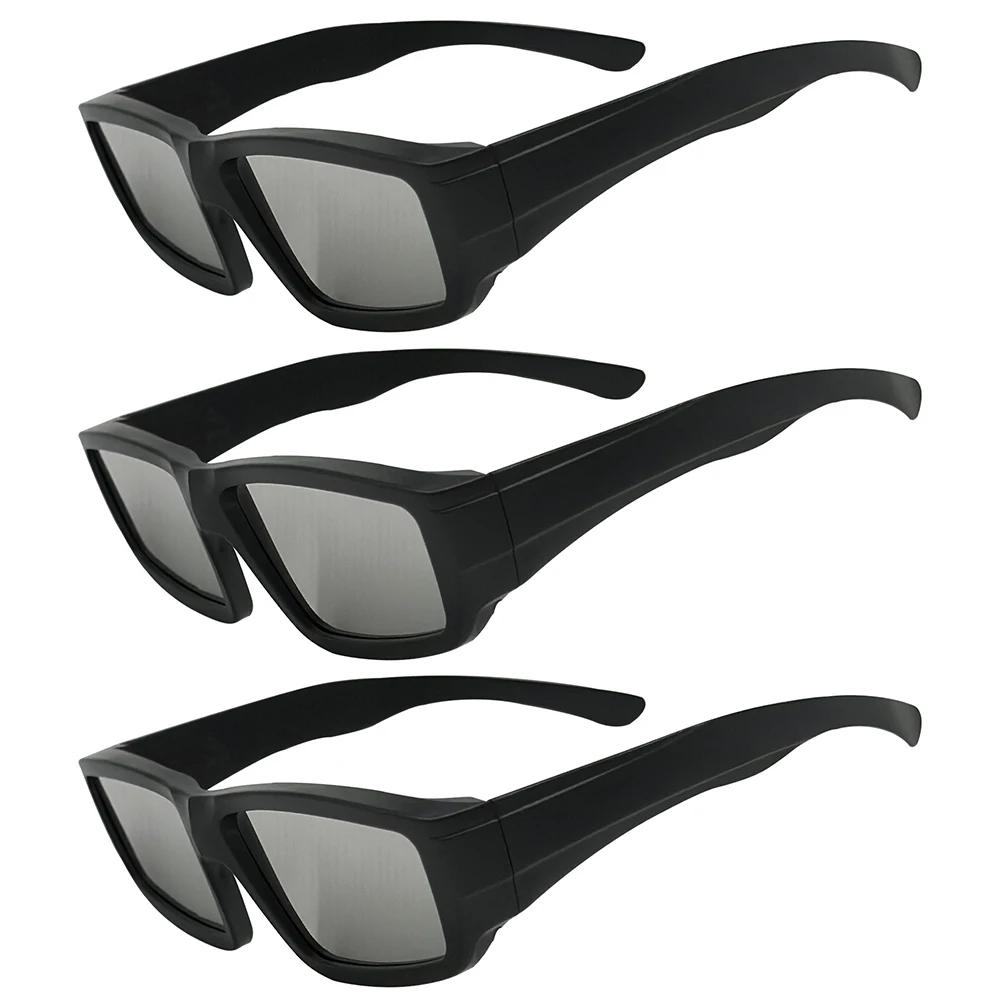 1/2/3/5 Упаковок Очки для Наблюдения Солнечного Затмения Сертифицированные по ISO Очки для Просмотра Солнечного Затмения Прямой Просмотр Солнца Безопасная Защита Глаз