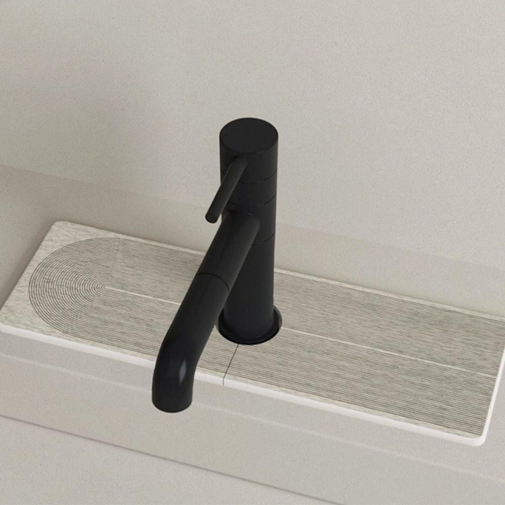 Diatom Mud Faucet Absorbent Mat Countertop Protector Diatom Mud Pad Faucet Absorbent Pad Kitchen