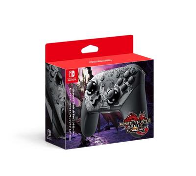 Оригинальный USB-контроллер Nintendo Switch Pro Controller Hunter Sunbreak (Издание Monster Rise)
