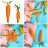 Pack of 2/6 Festive Easter Carrot Ornaments Exquisite Workmanship Decoration Pendant Suitable for All Easter Enthusiasts