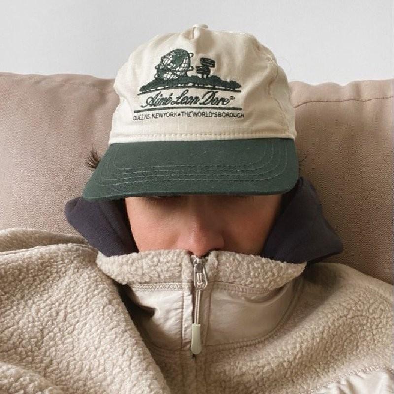 Aime Dore Leon Унисекс Регулируемая Бейсболка с Алфавитом Большого Размера Дышащая