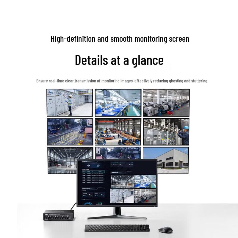 UGREEN 8-Port 100Mbps PoE Switch