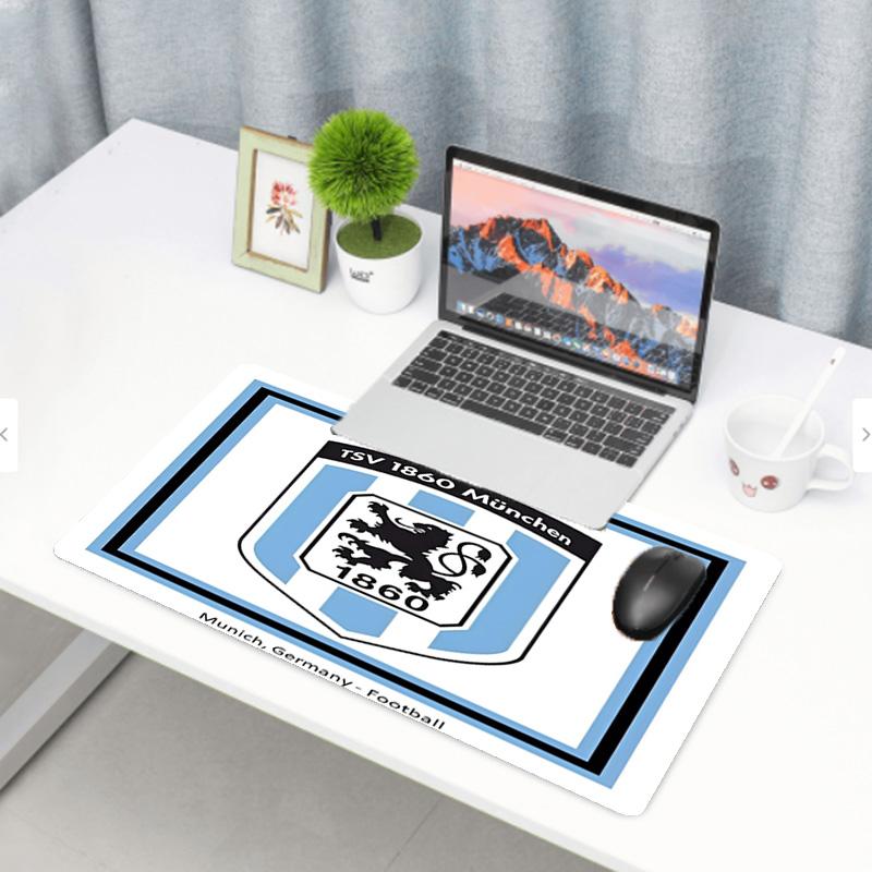 1860 Munchen football club Print Mouse Pad, Anti‑Slip Desktop keyboard Mat, for PC Laptop Gaming Working Daily Use, Cool Festival Surprise Gift