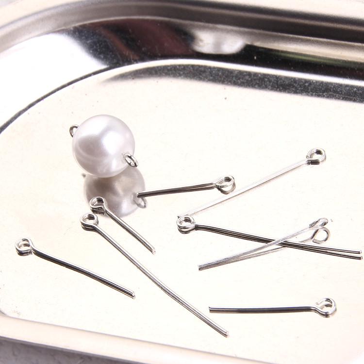 DIY Gold & Silver 9-Pin Earring Components for Jewelry Making