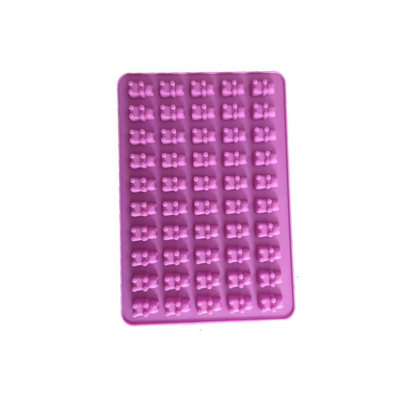 Bear Gummy Mold Mini Big Cartoon Animal Chocolate Candy Mould For Kids Dropper Food Grade Kitchen Accessories Tool Ice Cube Tray