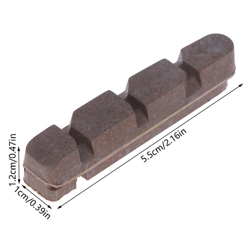 Шоссейный велосипед карбоновый обод тормозная колодка пробковое дерево складной велосипед колеса части