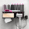 Dyson Hair Curler Multi-Functional Organizer Hair Dryer Shelf Hairs Styler Holder Wall Hanging NoPunch Shelf Bathroom Accessorie