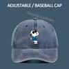 Snoopys Women Men Baseball Cap Cartoon Anime Figure Print Hat Boy Girl Breathable Kid Hat HipHop Boy NetCap Kawaii Toy Gift
