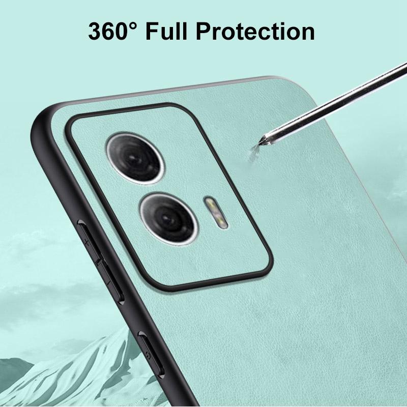 Роскошный чехол из искусственной кожи для телефона Motorola Edge 50 Fusion, задняя крышка, силиконовый защитный чехол для Motorola Moto Edge50 Fusion 5G