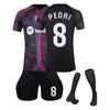 2324 Riyadh New Moon Away Football Jerseys Shorts Socks Set New Season Shorts Socks Outfits