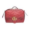 GUCCI GG Marmont cross body sling bag Cowhide Red Women 498100 Used