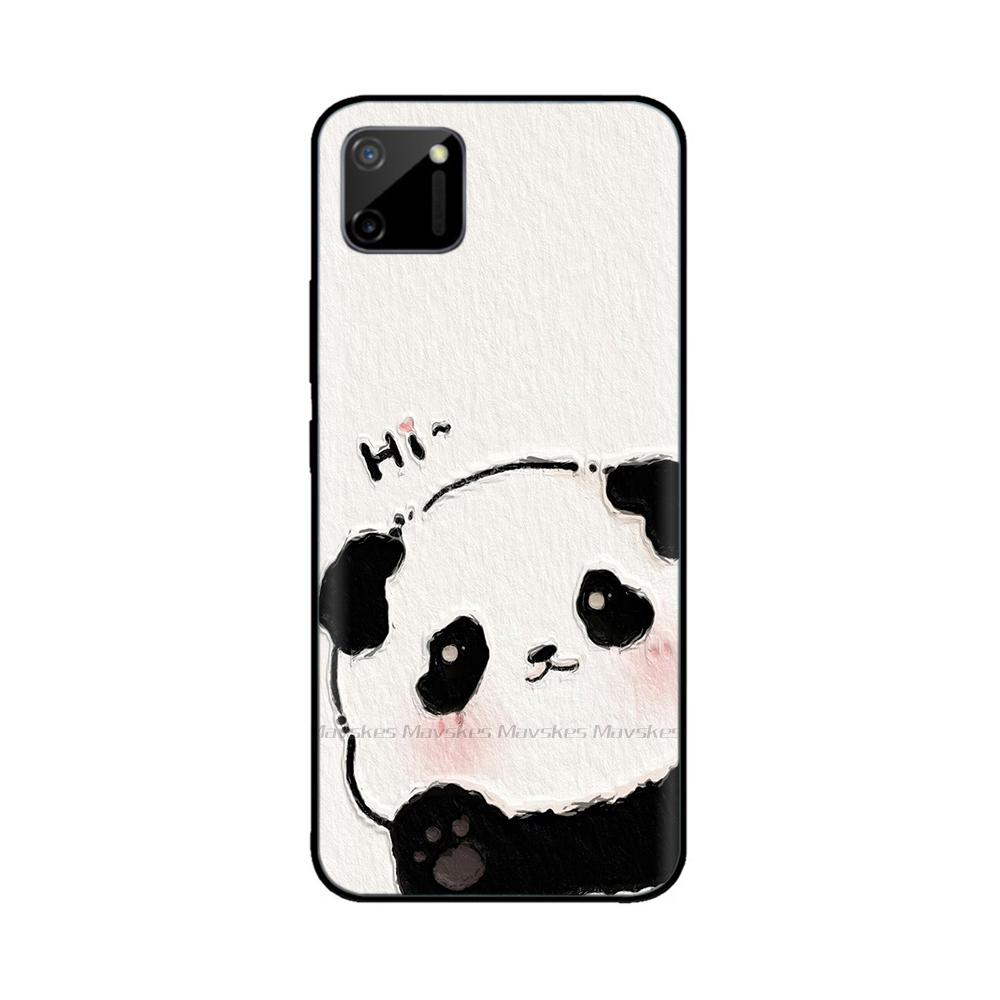 Чехол-бампер для Oppo Realme C11 RMX2185 Для Realme C11 2021 RMX3231 Мягкий силиконовый задний чехол из ТПУ для RealmeC11 Funda Casing Coque