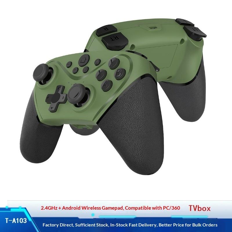 High Quality Ergonomic Wireless Gamepad Controller Multiple Platforms Compatible with PC Steam TV Box Featuring Vibration Motor