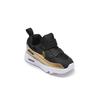 Nike Детские кроссовки Air Max Tiny 90 Низкие Черно-золотые для малышей и детей ясельного возраста 881928-006
