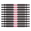 Sakisbo Slim Torsion Bit Double Head +2 X 4.5 X 110mm Set of 10 SDT10P2110F