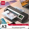 Deli 14371 Anti-Jam High-Speed Laminator CN Plug (adapter Included)
