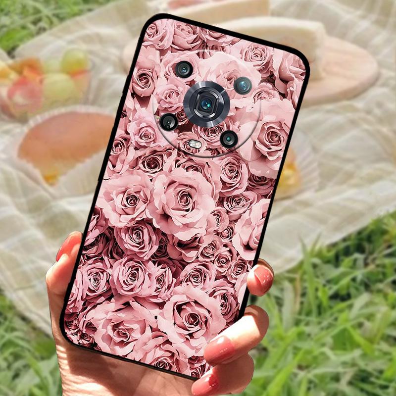 Чехол для Honor Magic 6 4 Lite 5G Модный ударопрочный силиконовый чехол для телефона Для Honor Magic 4 Pro 5G Honor X9B 5G Защитный Fundas