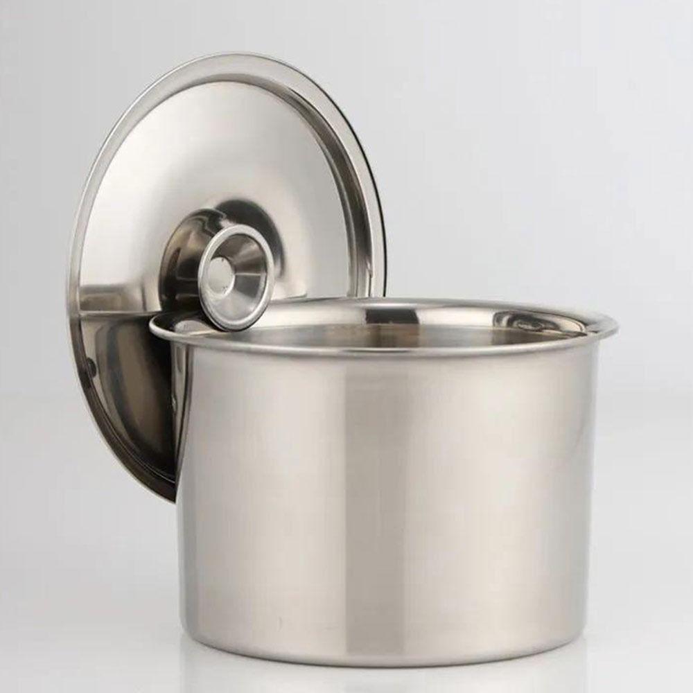 Новые крышки для кастрюль из нержавеющей стали 12-24 см, многоразовая крышка для посуды, крышка для ведра для приправ