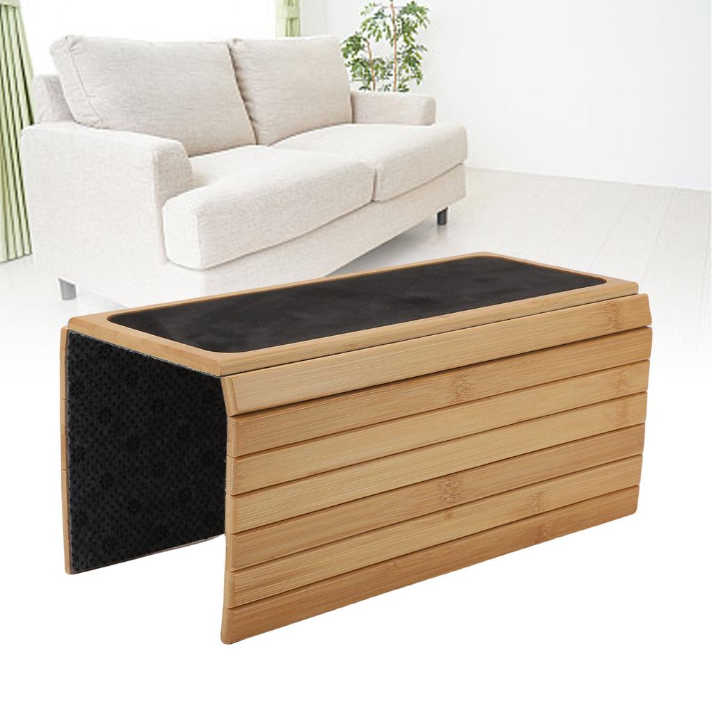 Поднос на подлокотник дивана, гибкий складной противоскользящий поднос-подставка для телефона на диван, столик для подлокотника дивана-кресла для пульта, закусок