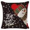 Pillowcase Christmas Pillowcase Light Luxury Pillowcase Ins Style Car Neck Cushion Office Lumbar Support