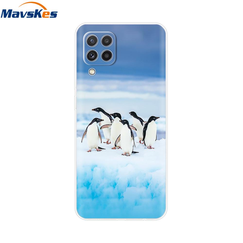 Чехол для Samsung Galaxy A12 Мягкий силиконовый чехол Модный расписной мягкий чехол для телефона Чехол для Samsung Galaxy A12 A 12 Чехол Бампер