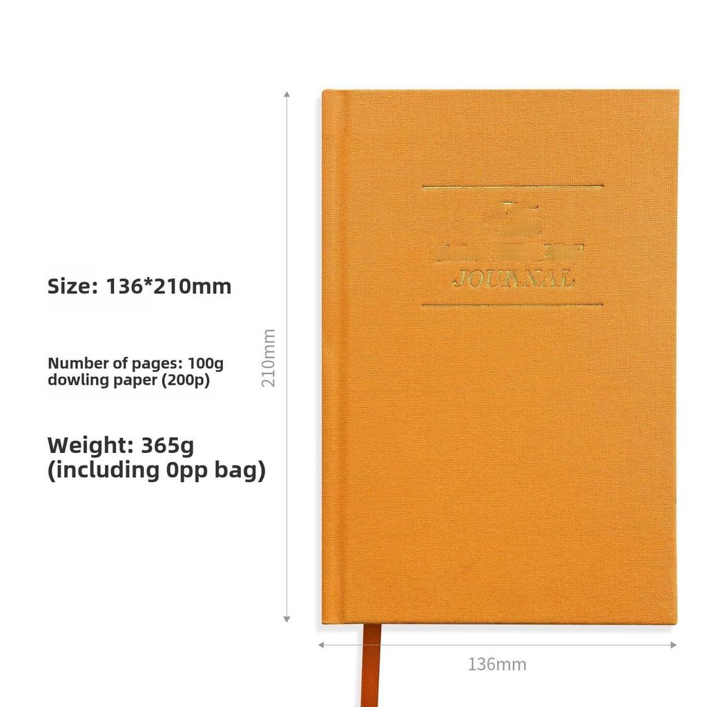 Japanese Cross-Border Gratitude and Diary Notebook - Portable, Simple English Edition