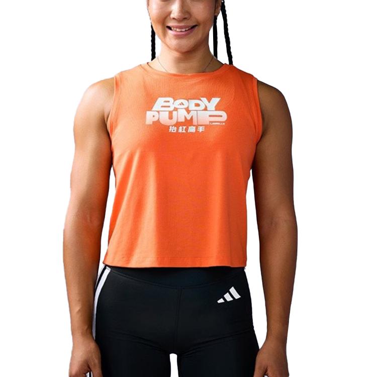 Adidas X Серия майок Les Mills Удобный пуловер с круглым вырезом С надписью Без рукавов Спортивный жилет Женские топы KT6899