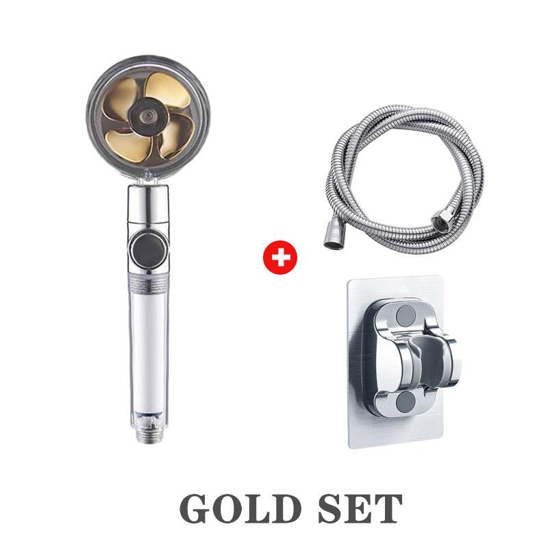 Мощный душ под давлением, вентилятор, фильтр, насадка для душа, распылитель с функцией остановки воды, экономия воды, ручные насадки для душа