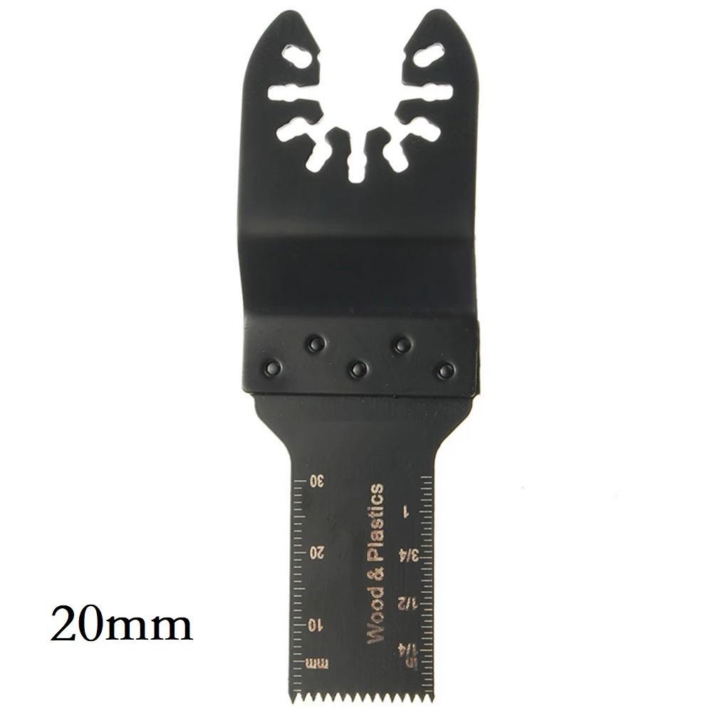 Набор из 6 пильных полотен для реноватора по дереву и пластику - Включает размеры 10 мм, 20 мм, 34 мм