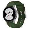 Силиконовый ремешок 20 мм для Samsung Galaxy Watch 7 6 5 4 44 мм 40 мм 5 Pro 45 мм Без зазора Удобный ремешок для часов 6 Classic 47 мм 46 мм