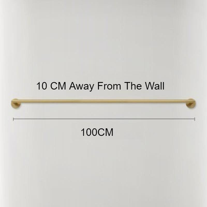 Wardrobe Store Wall Clothes Hanger Metal Modern Clothes Rack Large Minimalist Coat Rack Entrance Hall Closet Wardrobe Storage