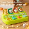 Reaction Ability Baby Pop Up Whack a Mole Toy Montessori Animal Toys and Learning Boxes Children