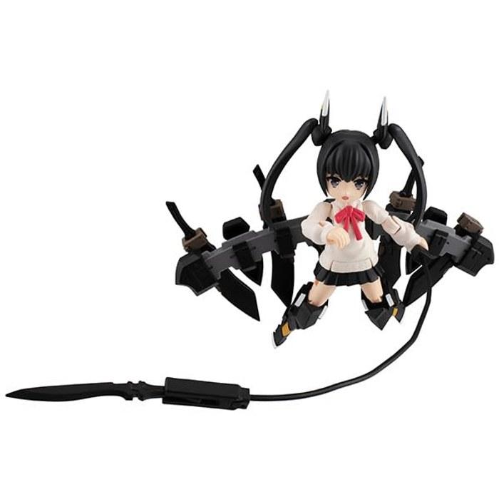 MegaHouse Desktop Army Heavily Armed High School Girl 2nd Unit 5th Squad Action Figure Multicolor