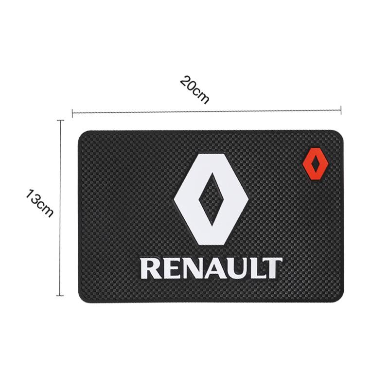 For Renault 2026 New Hub Caps 1Pcs Car Dashboard Anti Slip Mat Non-slip Pad Interior For Renault Clio Megane QM6 ZOE Espace Kadj