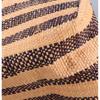 agnes b. MX02-03 Raffia Stripe Tote Bag Natural/Black/YellowUsed