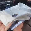 Мужская рубашка Oxford Bear Embroidered из 100% хлопка с длинным рукавом — оригинальный покрой для осени и зимы
