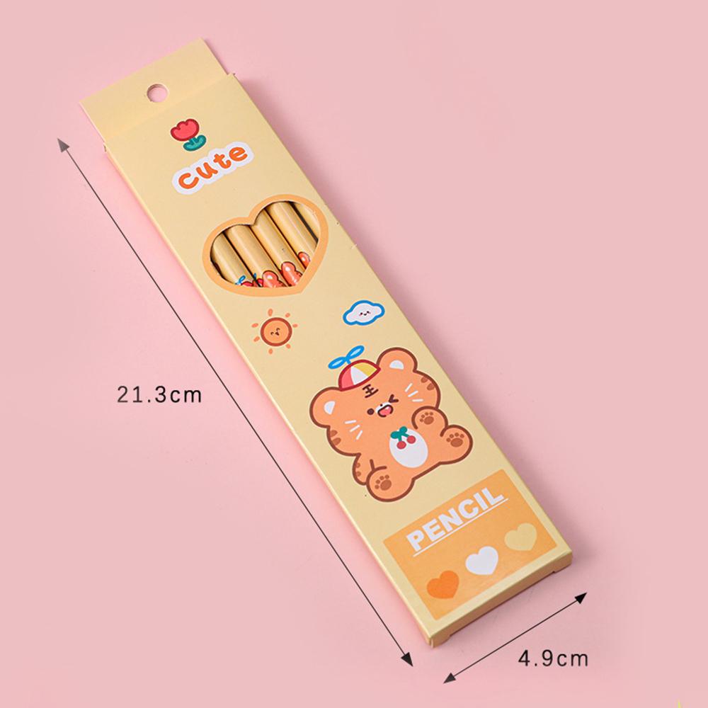 1 набор из 6 предметов Милый милый питомец HB канцелярские принадлежности школьные офисные принадлежности подарок ученику приз креативный кавайный карандаш