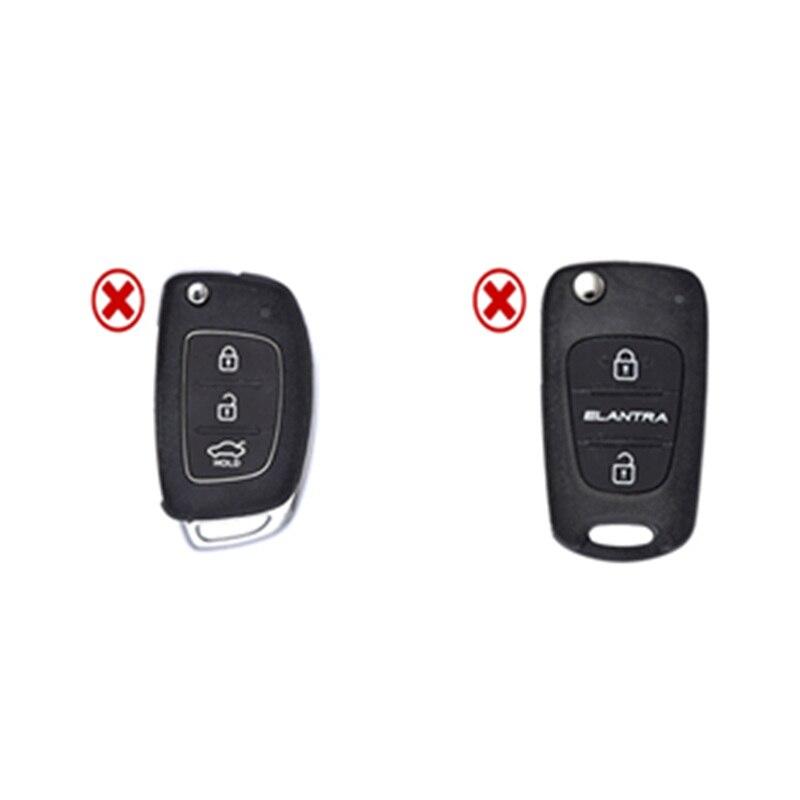 Высококачественный брелок для ключей из АБС-пластика для Hyundai Elantra Tucson I40 I20 I10 IX35 IX45 Creta Santa Fe Solaris