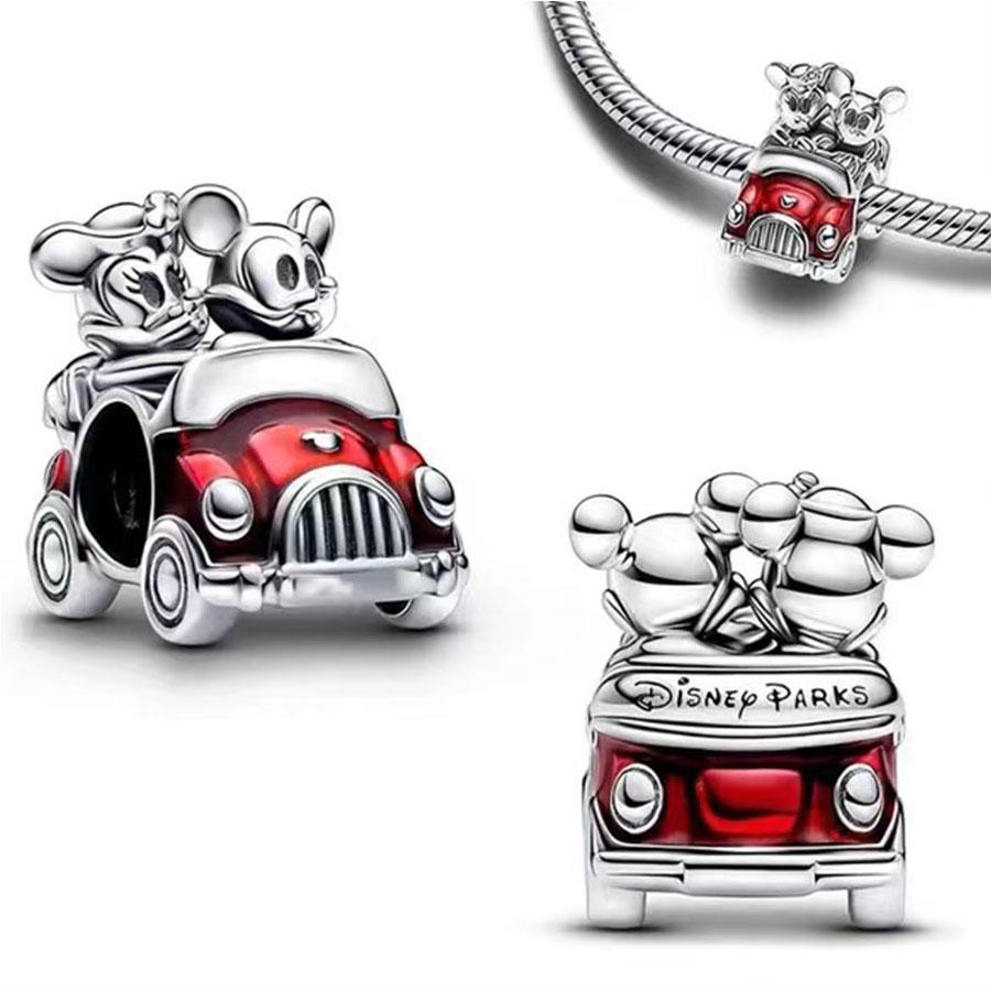 Самый продаваемый кулон-шарм из стерлингового серебра 925 пробы серии Disney, подходит для оригинального браслета DlY! Мода для дня рождения женщины