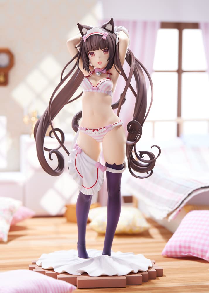 PLUM Nekopara Chocola Одежда Масштаб ПВХ Раскрашенная Полная Фигурка PF200 ~Момент Переодевания~ 1/7
