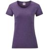 Fruit of the Loom Womens/Ladies Valueweight Heather Lady Fit T-Shirt