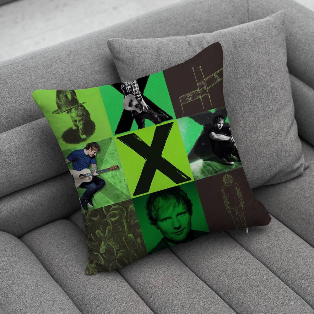 EEdward SSheeran Christopher Pillow Case For Home Bedroom Car Office Decoration Living Room Sofa Cushion Cover Suitable